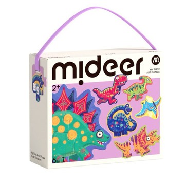 【OOYII吾憶】MiDeer  六合一拼圖- 恐龍｜生日禮物、兒童禮物、聖誕禮物｜