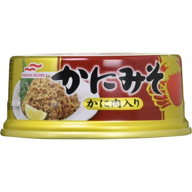 マルハニチロ かにみそかに肉入 50g ×4個