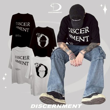 ☆LimeLight☆ DISCERNMENT WINDOW LIGHT 窗光 黑 短T 寬鬆 五分袖 DCM-M07