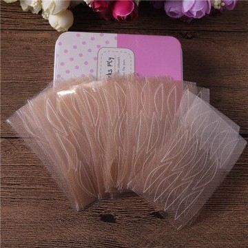 無痕雙眼皮貼 升級版蕾絲鏤空網狀雙眼皮貼自然隱形膚色送膠水網紗眉目貼無痕 『MY5059』