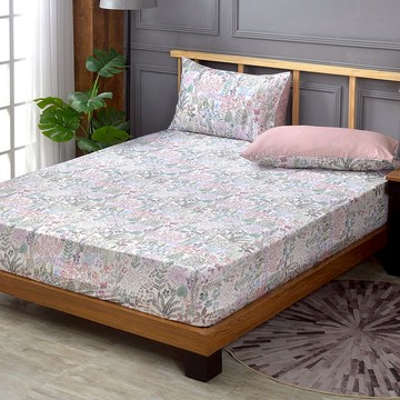 Abelia 天絲木漿纖維床包枕套組-漫漫花田 - 單人105x186cm