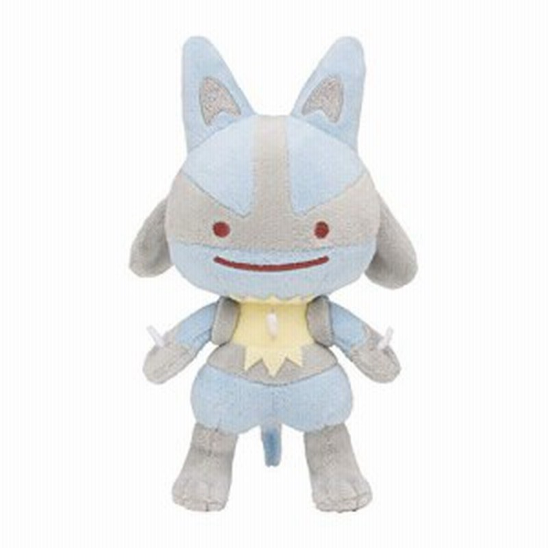 ポケモンセンターオリジナル ぬいぐるみ へんしん メタモン ルカリオ 未使用品 通販 Lineポイント最大1 0 Get Lineショッピング