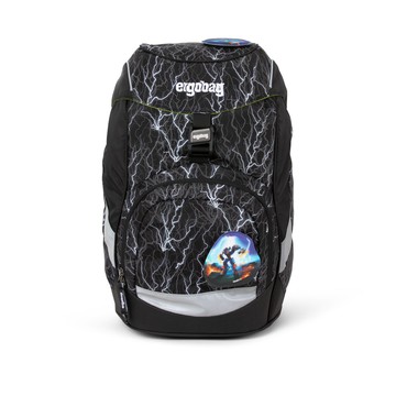 德國 Ergobag - S (基本款)兒童護脊書包-黑色暴風雪