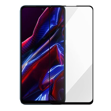 Metal-Slim POCO X5 5G 全膠滿版9H鋼化玻璃貼