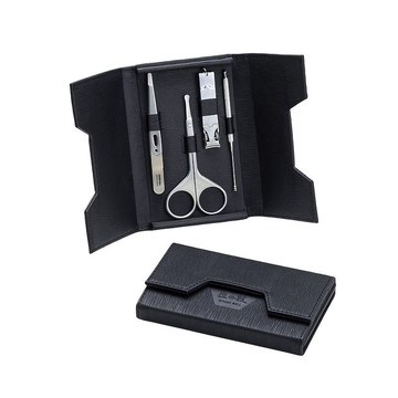 日本GB綠鐘匠之技鍛造鋼修容4件組旅行包禮盒組(G-3112)