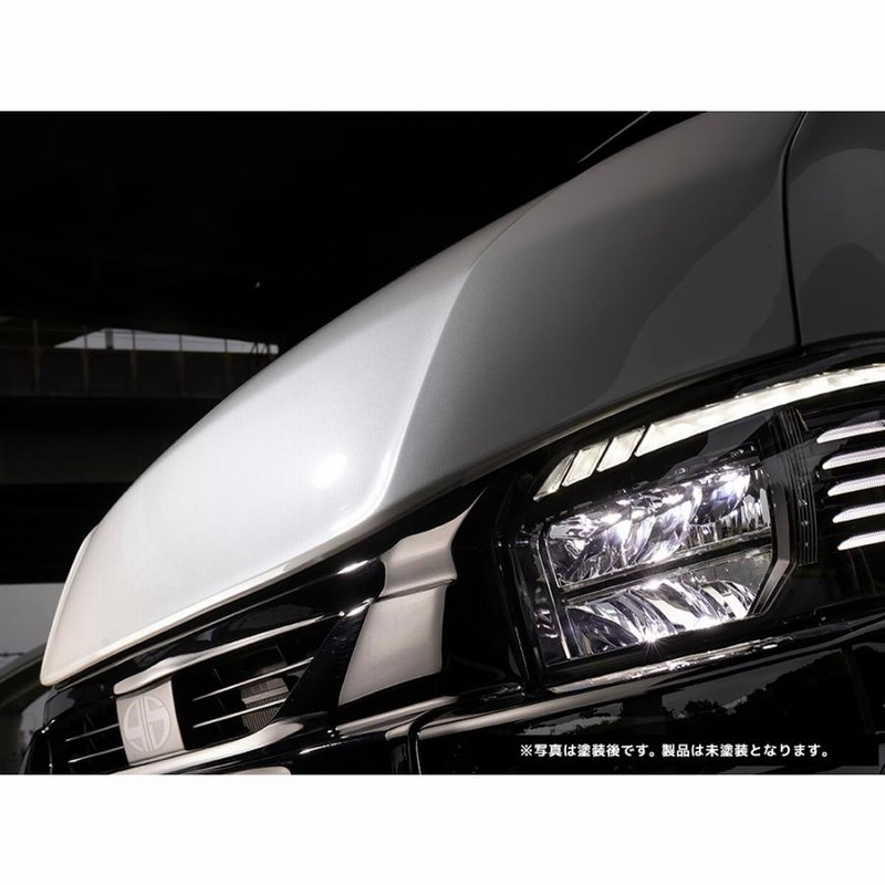 415コブラ ハイエース 1〜7型 バッドフェイスボンネット By2 NEO