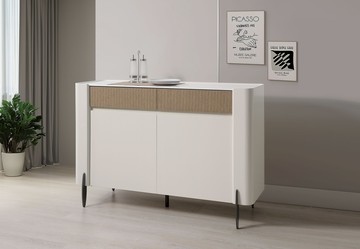 【尚品家具】HY-B425-03 卡米爾4尺石面收納櫃