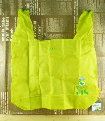 【震撼精品百貨】Monsters University 怪獸大學 環保袋-大眼仔 震撼日式精品百貨