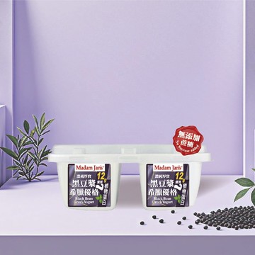 濃純厚實黑豆漿希臘優格 180g