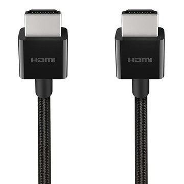 belkin Fabric 4K HDMI 傳輸線 AV10176bt 黑色  1m  1條