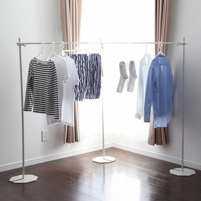物干し Free Way フリーウェイ 室内 折りたたみ 物干し竿 物干しスタンド 物干し竿受けおしゃれ シンプル 部屋干し 室内干し アイアン コンパクト 通販 Lineポイント最大0 5 Get Lineショッピング