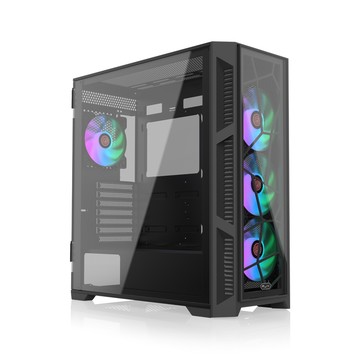 RAIJINTEK PONOS ULTRA TG4 (前面鋼玻版)鋼玻側透 中塔式機箱 黑
