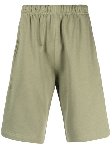 Kenzo - Boke Flower elasticated-waist shorts - men - Cotton/Polyester - S - Green