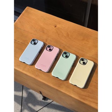 EVENSHOW高端菲林新款高端純色不撞殼手機殼帶支架適用于蘋果15iphone12/13/14promax小眾防摔背帶斜跨保護套