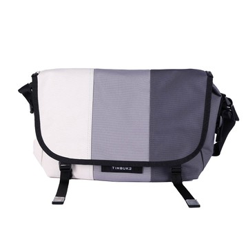 Timbuk2 Classic Messenger CorduraR Eco 11 吋經典郵差包 - 白泥炭灰拚色