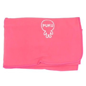 PUKU 藍色企鵝 床墊保暖毯  70 x 120cm  桃紅色  1件