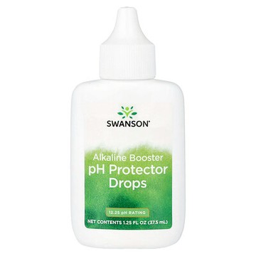 Swanson, 鹼性加強劑，pH 保護劑精華，1.25 液量盎司（37.5 毫升）。
