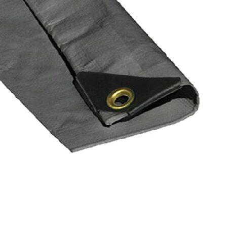 14 x 16 Silver Color 12 Mil Heavy Duty Tarp w UV Protection by X1