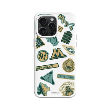 iPhone 15 Pro Max SolidX 白 - 哈利波特 Harry Potter - Sticker-Wizarding World