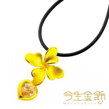 【今生金飾】馨喜滿懷墜(時尚黃金墜子)