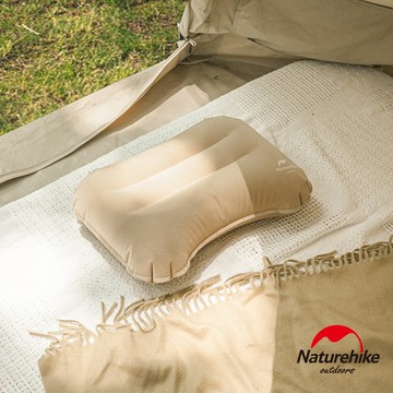 【Naturehike】馨靜TPU植絨充氣枕 附收納袋 ZT002 (午睡枕/旅行枕/露營/靠枕/枕頭)
