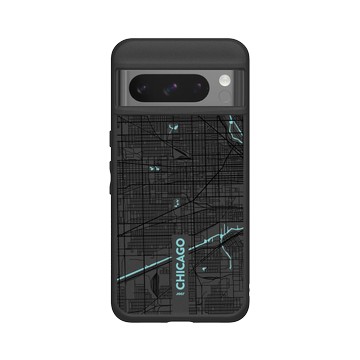 Pixel 8 Pro SolidSuit 黑 - JOCR - Chicago (Black Logo)