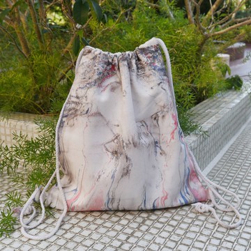 獨一無異 手染布袋 束口後背包 束繩包 束口袋 BD-01