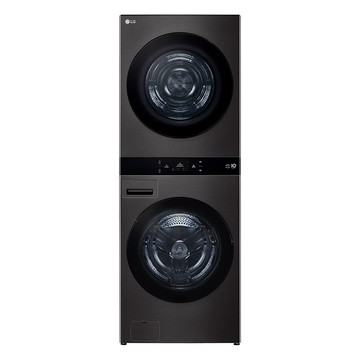 【LG 樂金】洗22公斤＋乾20公斤 WashTower™ AI熱泵除濕第二代智控洗乾衣機 尊爵黑-WD-S2220B（送基本安裝）_廠商直送