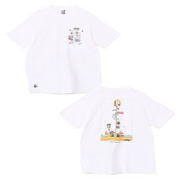 CHUMS Booby Lost City Trip Pocket T-Shirt 男 短袖上衣 白色 CH012739W001