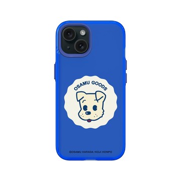 iPhone 15 Clear 激光藍 - OSAMU GOODS - 經典復古系列-Dog