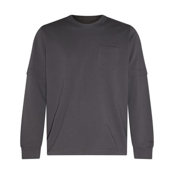 Sacai - Dark Gray Cotton T-shirt