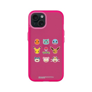 iPhone 15 Clear 粉漾桃 - 寶可夢 Pokemon - Sticker-寶可夢們