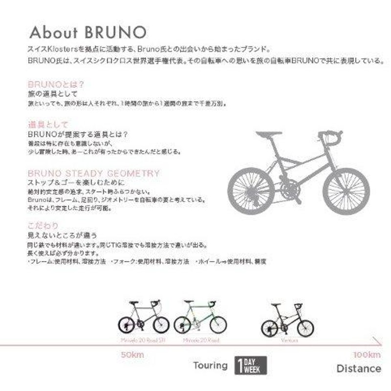 BRUNO ブルーノ SKIPPER STEEL BLACK スキッパー ミニベロ 自転車 | LINEブランドカタログ