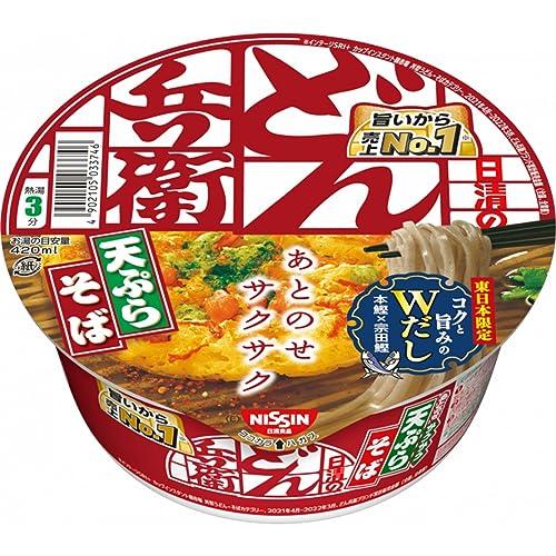 日清食品 どん兵衛 天ぷらそば [東] 100g×12個