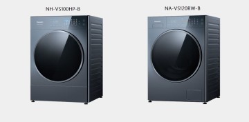 【Panasonic/國際牌】 洗脫滾筒洗衣機 NA-VS120RW-B/熱泵除濕式乾衣機 NH-VS100HP-B