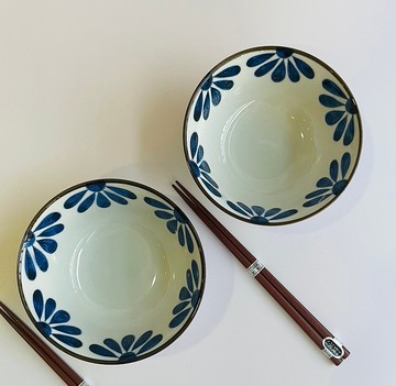 【結婚禮】美濃燒-和風十草對碗禮盒(附筷)