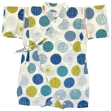 akachan honpo - 甚平包屁衣-深藍色