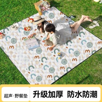新款特大號戶外野餐墊防水防潮加厚春游野炊露營防雨便攜墊子