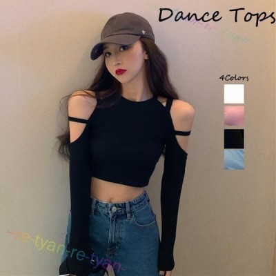 ダンス衣装 ヒップホップ トップス チューブトップ ダンス 衣装 服 派手 目立つ 子供 へそ出し ショート丈 通販 Lineポイント最大get Lineショッピング