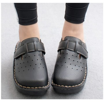 【韓國K.W.】YT6940現貨火紅色柔台灣精品鞋手工穆勒鞋好穿系列鞋(厚底/帆布/亮鑽/ 樂福鞋/休閒鞋)