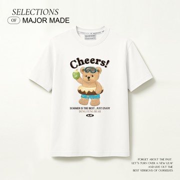 甜甜游泳圈登峰小熊短T