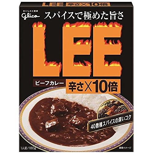 江崎グリコ 激辛ビーフカレー『 LEE（リー）辛さ×10倍 20倍 30倍 』食べ比べセット