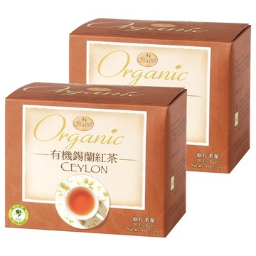 Magnet 曼寧有機錫蘭紅茶 有機認證 口感溫潤 方便沖泡  3g  20包  2盒