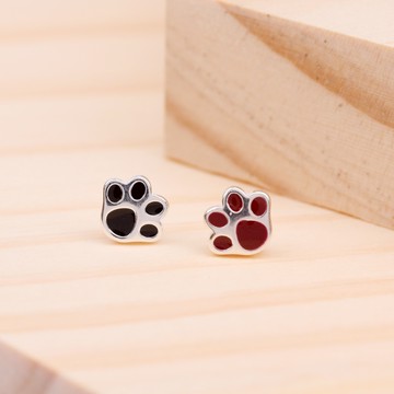 【小Ken先生】迷你S925全純銀耳環 圓圈 恐龍 球球 單鑽 純銀耳環 耳夾