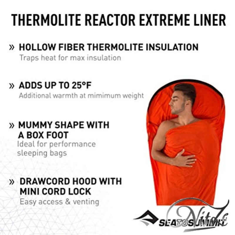 Draps de sac Sea to Summit ThermoliteR REACTOR EXTREME | LINE