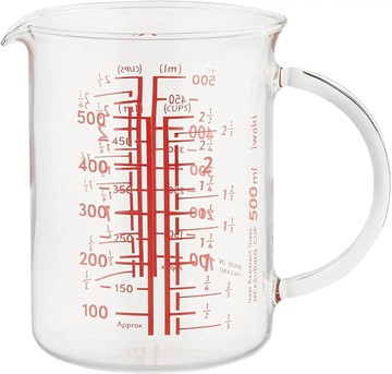 iwaki把手耐熱量杯500ml