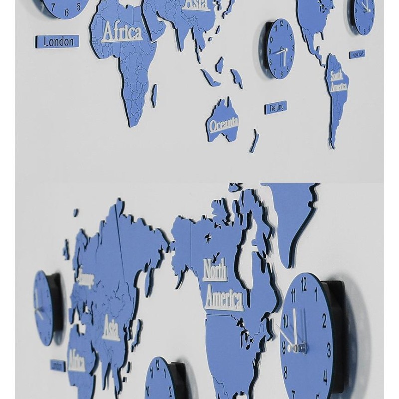 時計 壁掛け 掛け時計 セット 世界時計 複数 おしゃれ インテリア