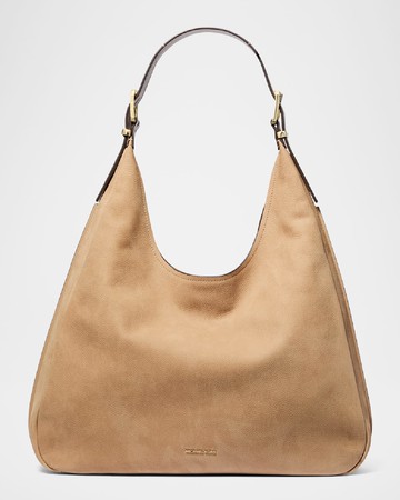 Nolita Large Leather Hobo Bag