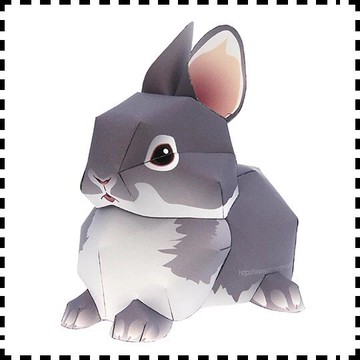 【🌸免運｜當日出貨✈️隔日到🌸】紙紮寵物 荷蘭侏儒兔（化給親人與寵物皆可用）寵物金紙 紙紮兔子 紙紮屋 元寶 庫錢 蓮花