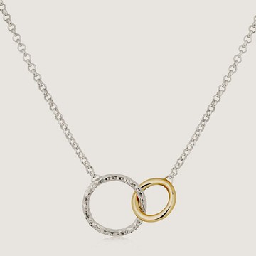Strathberry - Halo Necklace - Sterling Silver/24 Carat Gold Gilded - Gold / Silver